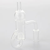 Diamond Knot Loop Recycler Quartz Banger