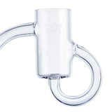 Diamond Knot Loop Recycler Quartz Banger