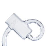 Diamond Knot Loop Recycler Quartz Banger