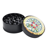 Mandala Novelty Herb Grinder 3 Layer (Random Color)
