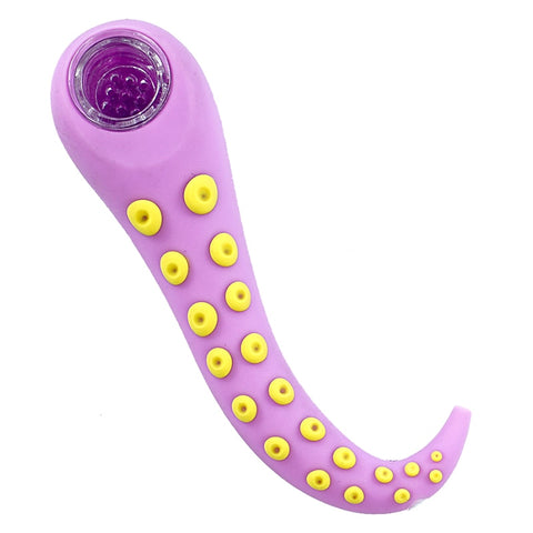 Octopus Tentacle Silicone Pipe