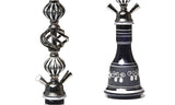 Double Hose Glass Hookah Set