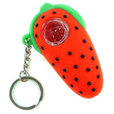 Strawberry Silicone Pipe