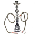 Double Hose Glass Hookah Set