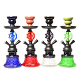 Double Hose Glass Hookah Set