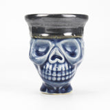 Blue Mystic Mask Skull Hookah Bowl