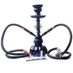 Double Hose Glass Hookah Set