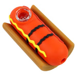 Hot Dog Silicone Pipe