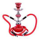 Double Hose Glass Hookah Set