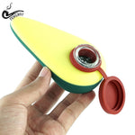 Avocado Silicone Pipe