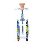 Wheel of Hookah Double Hose Shisha Set