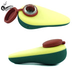 Avocado Silicone Pipe