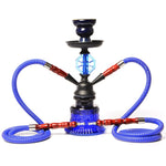 Double Hose Glass Hookah Set