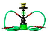 Double Hose Glass Hookah Set