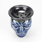 Blue Mystic Mask Skull Hookah Bowl