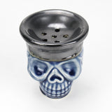 Blue Mystic Mask Skull Hookah Bowl