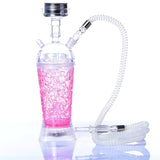 Acrylic LED Light Hookah Pipe Set