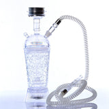 Acrylic LED Light Hookah Pipe Set