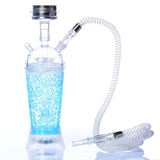 Acrylic LED Light Hookah Pipe Set