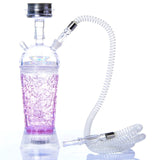 Acrylic LED Light Hookah Pipe Set