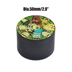 4 Layers Zinc  Dry Herb Tobacco Weed Grinder