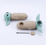 Baby Yoda Metal Pipe