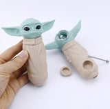 Baby Yoda Metal Pipe