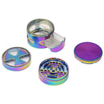 Holographic Weed Grinder with Drawer