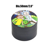 4 Layers Zinc  Dry Herb Tobacco Weed Grinder