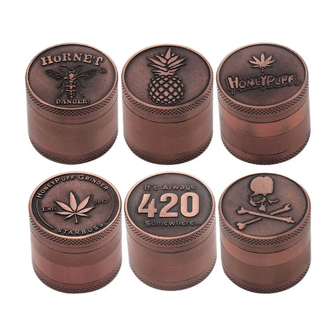 Retro Color 3-Layer Herb Grinder 40MM