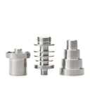 Titanium 16mm/20mm E-Nail Compatible 6-in-1 Universal Domeless Nail/Banger